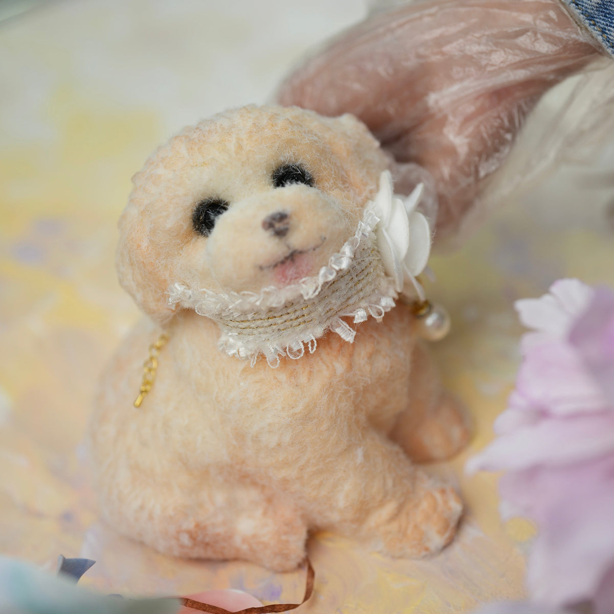 D001: Customized Cute Puppy Silicone Squishy Toy(All breeds of dogs can be customized)——'chat' icon on the left bottom photos to us