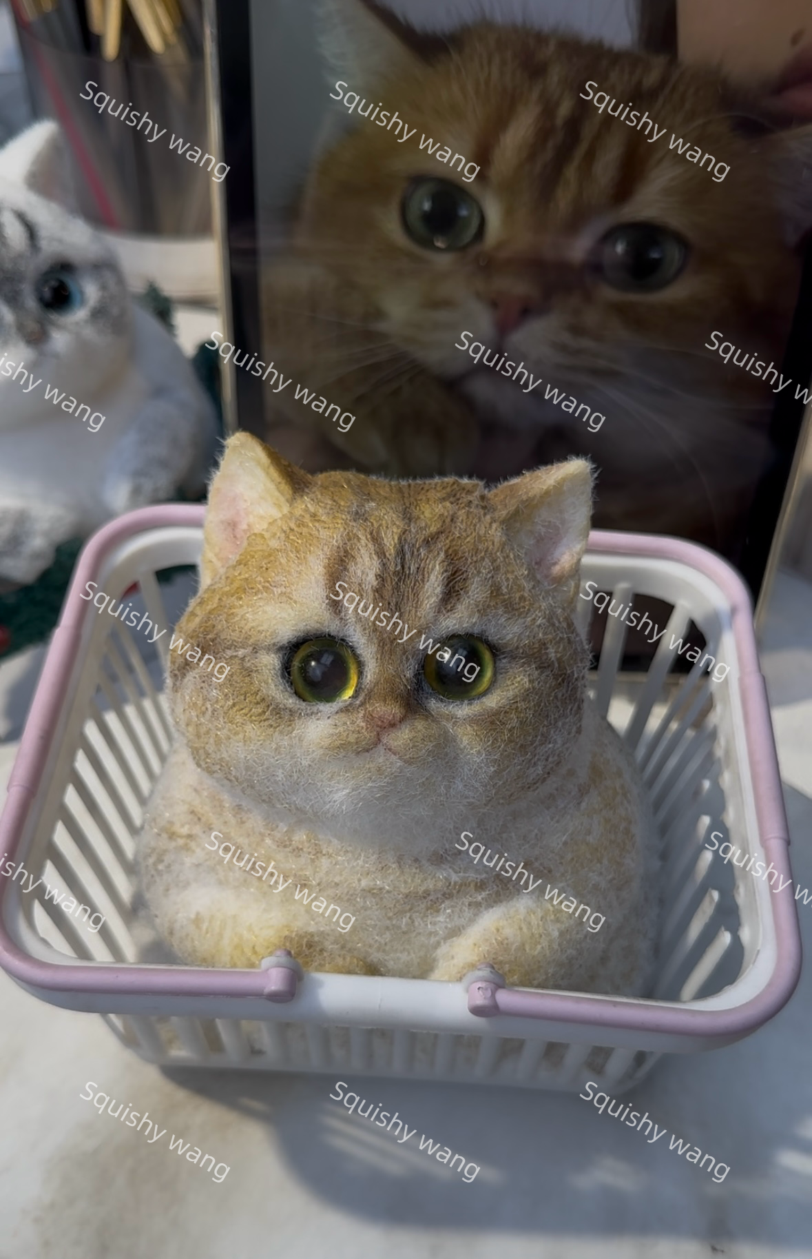 A002: Customized Chubby Big Size Silicone Cat ----'chat' icon on the left bottom to send photos to us