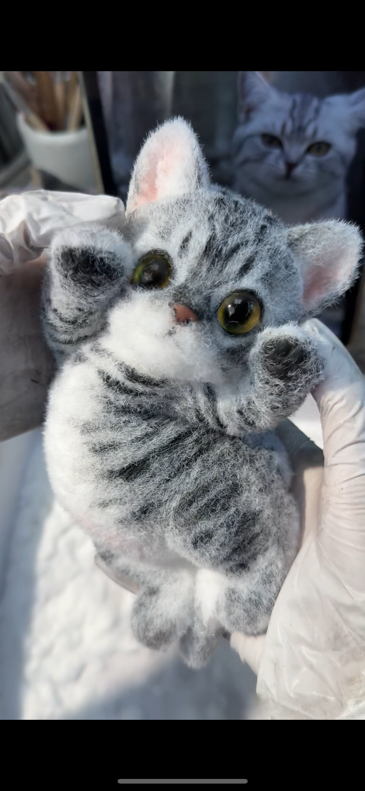 A001: Customized Lovely Slim Cat Silicone Squishy Kitty——'chat' icon on the left bottom to send photos to us