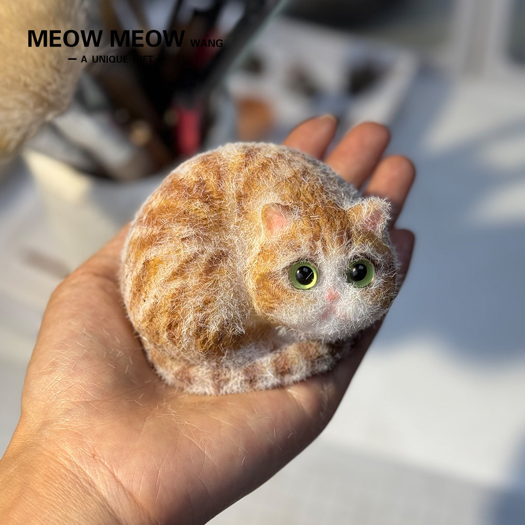E008:Cute Mini Orange Cat