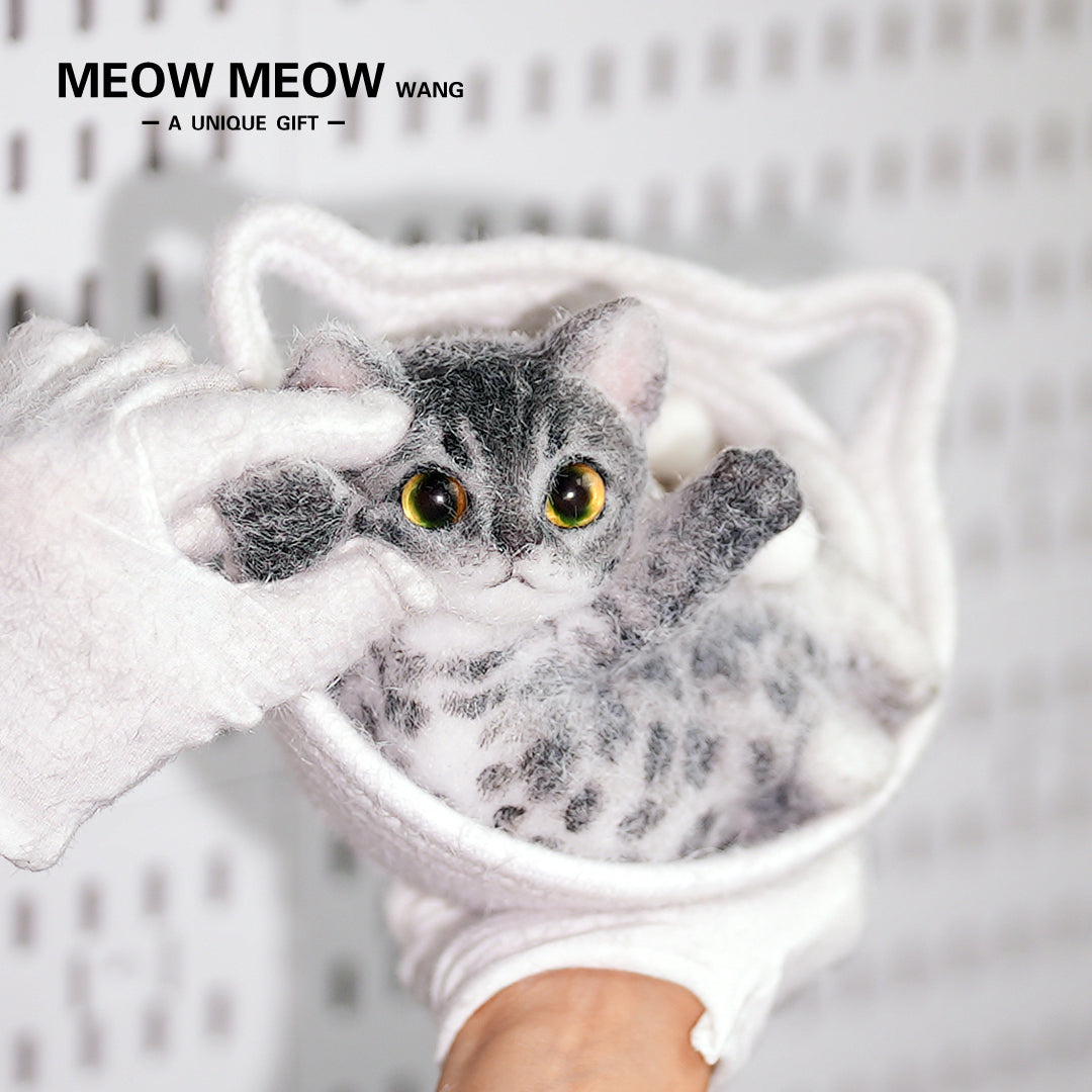 B03:Prince Gao Leng -Slim Silver Bengal Cat