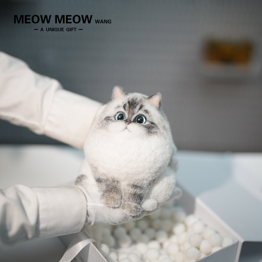 A19:A Cute Fat Cat Crouching Inside The Basket
