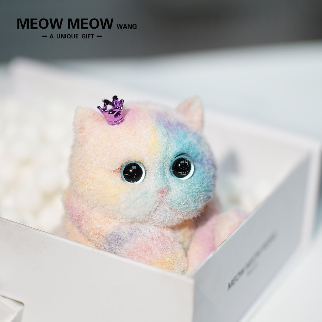 C43:A Rainbow Cat With A Huge Tail