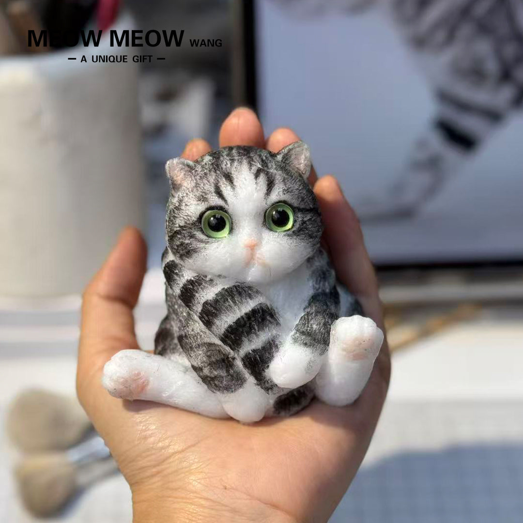 E009:Cute Mini Hug Cat