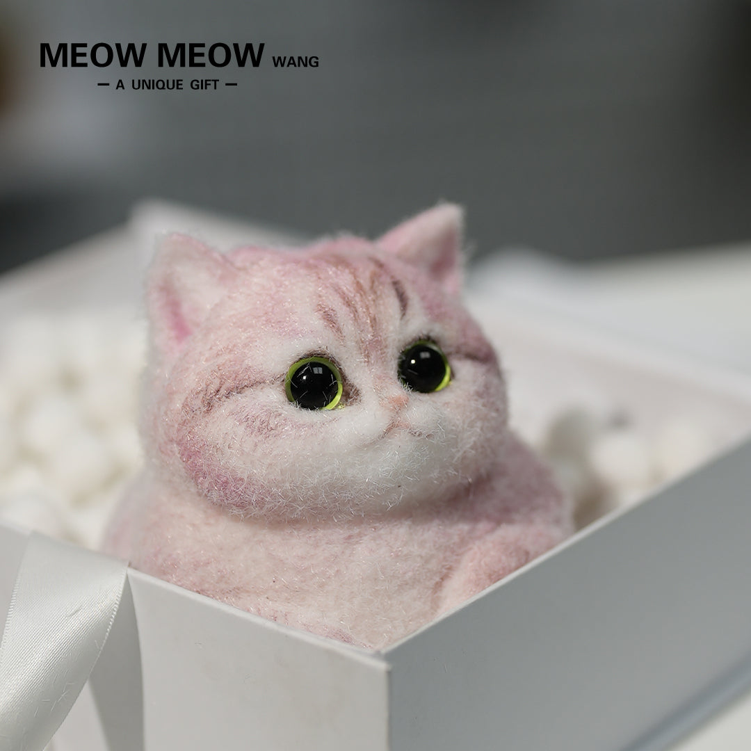 C06: Adorable Strawberry Lemonade Chubby Squishy Kitty