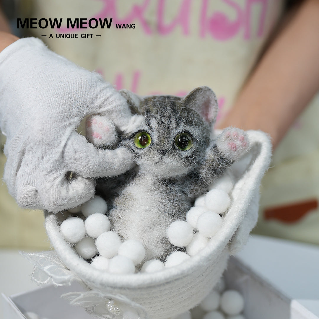 A14:Tanuki Squishy Cat With Pink Feet