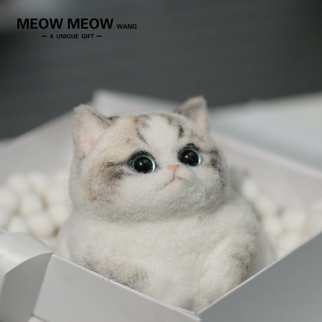 A13:Chubby Fluffy Squishy Ragdoll with Pink Nose