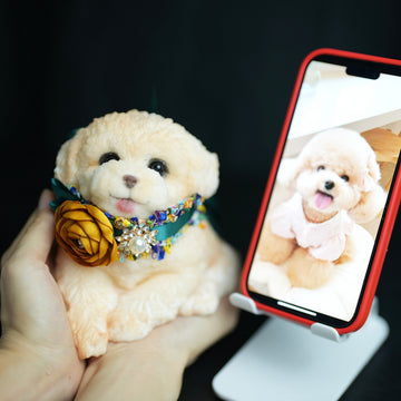D001: Customized Cute Puppy Silicone Squishy Toy(All breeds of dogs can be customized)——'chat' icon on the left bottom photos to us
