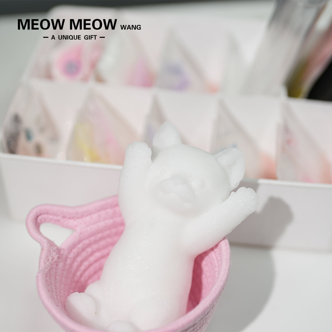 A16: The DIY Kit of Slim Squishy Cat (48items included)