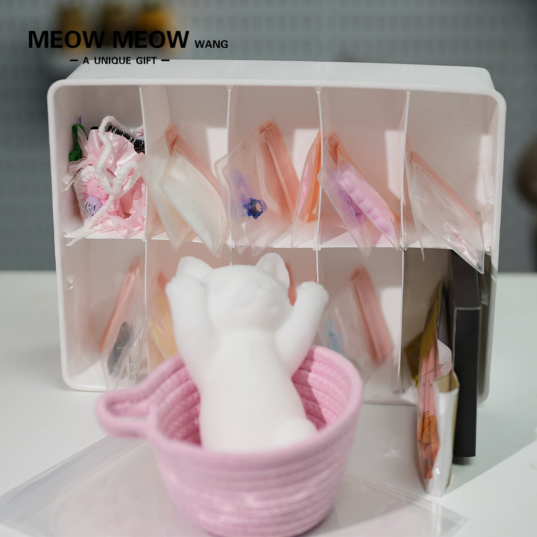 A16: The DIY Kit of Slim Squishy Cat (48items included)
