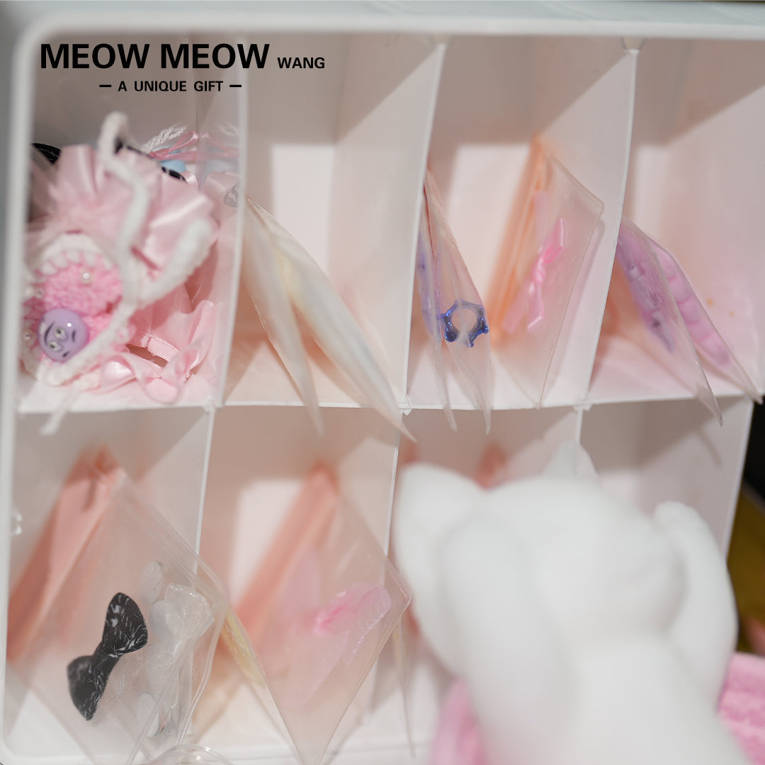 A16: The DIY Kit of Slim Squishy Cat (48items included)