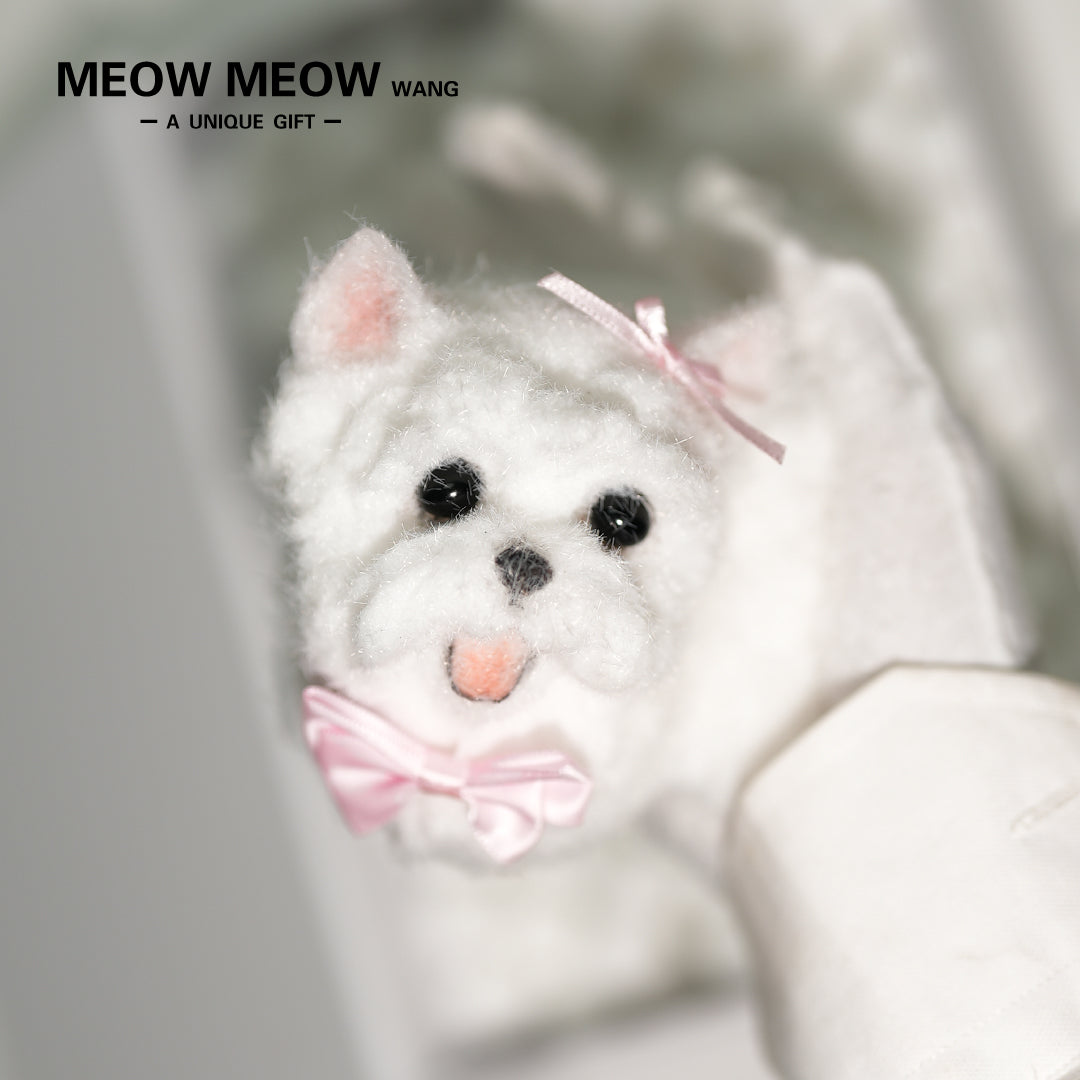 D05:Super Cute Soft West Highland Dog